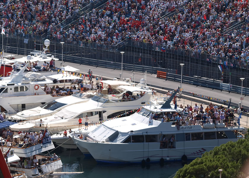 trackside yachts monaco grand prix